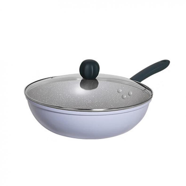 炊大皇（COOKER KING） JZ30CG 匠紫系列麦饭石炒锅 30cm （单位：个）  