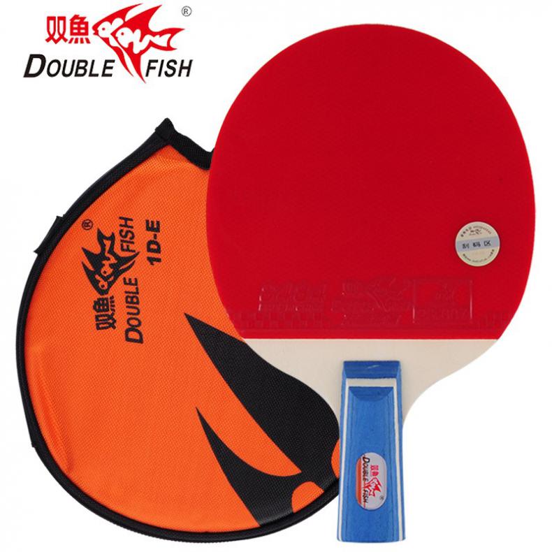 双鱼（DOUBLE FISH） 1D-E 乒乓球拍 直拍  （单位：只）  