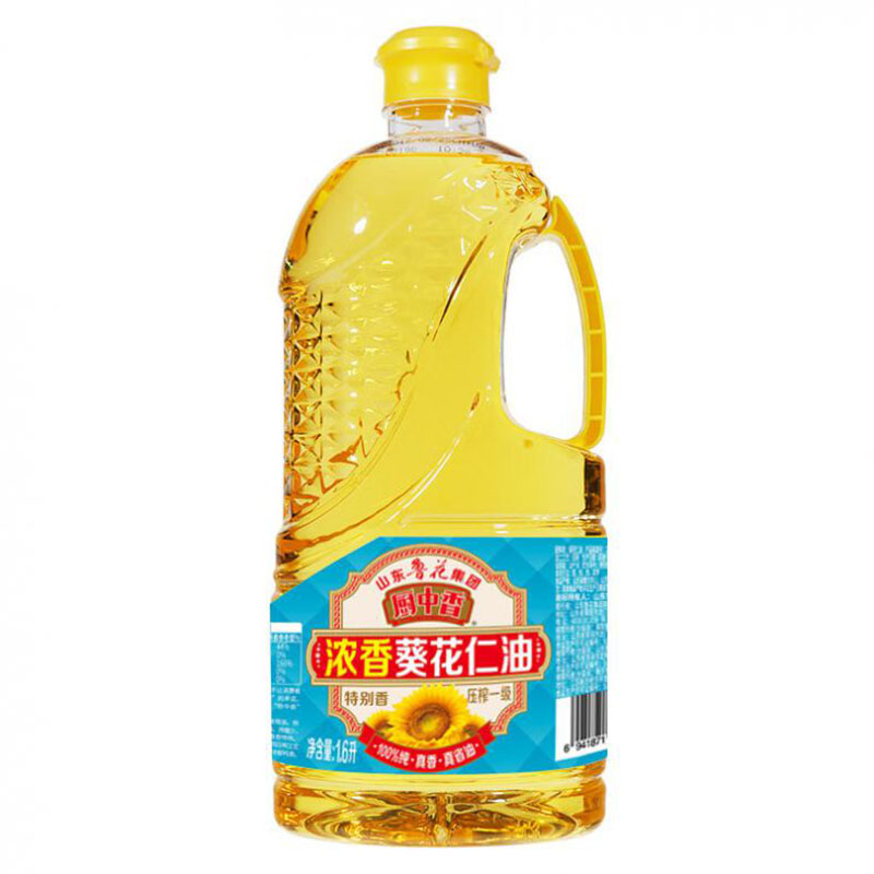 鲁花 厨中香 浓香葵花仁油 1.8L （单位：桶）