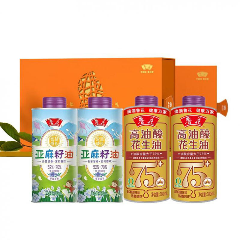 鲁花 臻品高端 食用油礼盒 1.52L （单位：盒）