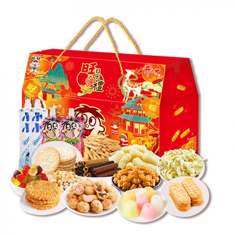 旺旺 旺日子 休闲零食礼盒 2000g （单位：箱）  