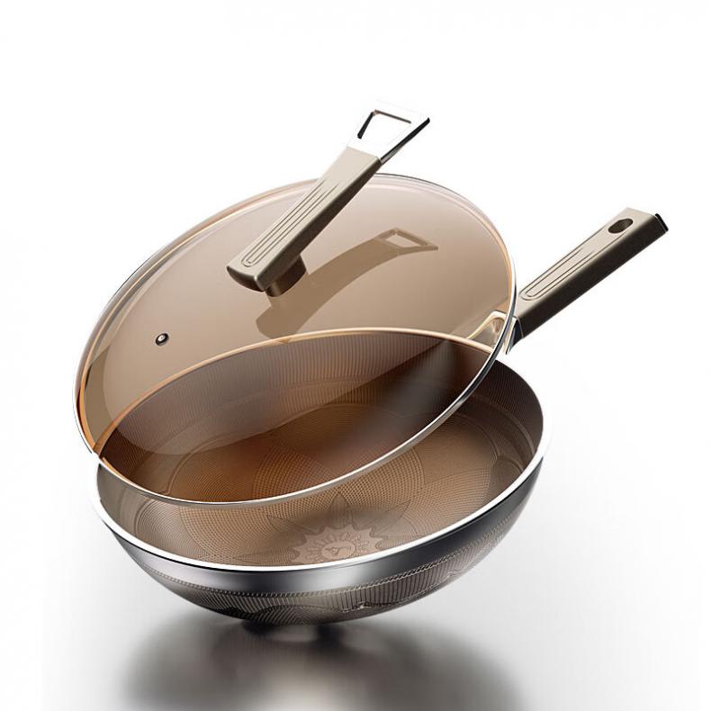 德博莱 DBL-SCGRT002 钛炒锅 32cm （单位：个）  