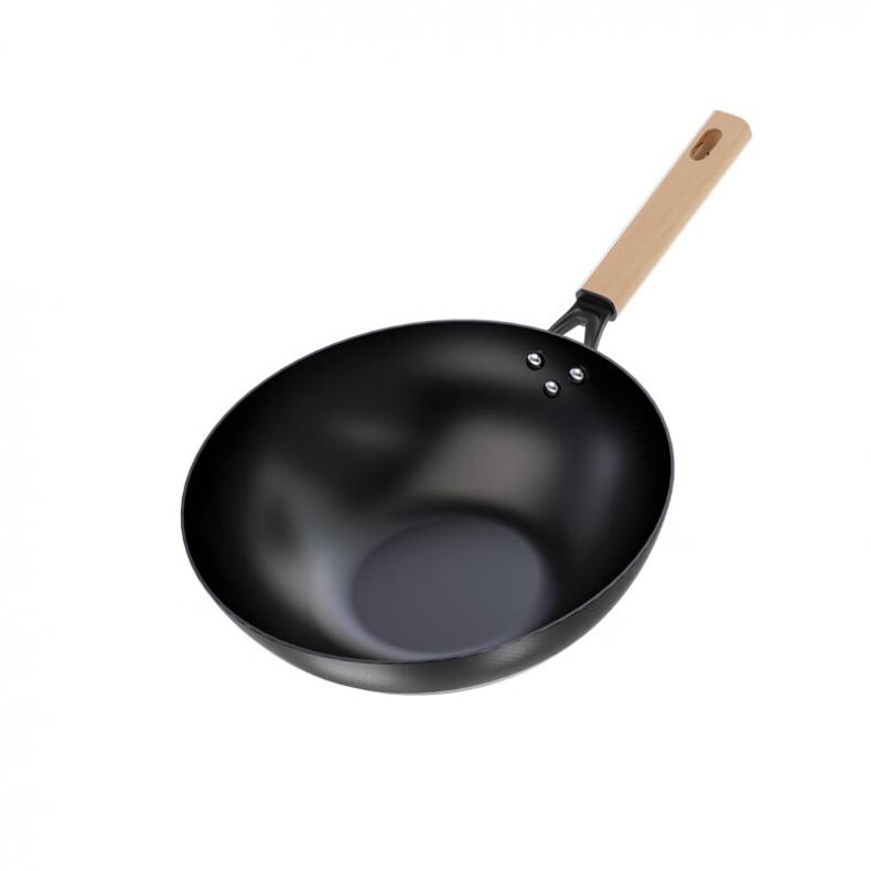 德博莱 DBL-YMJTG02 日式极铁锅 32cm （单位：个）