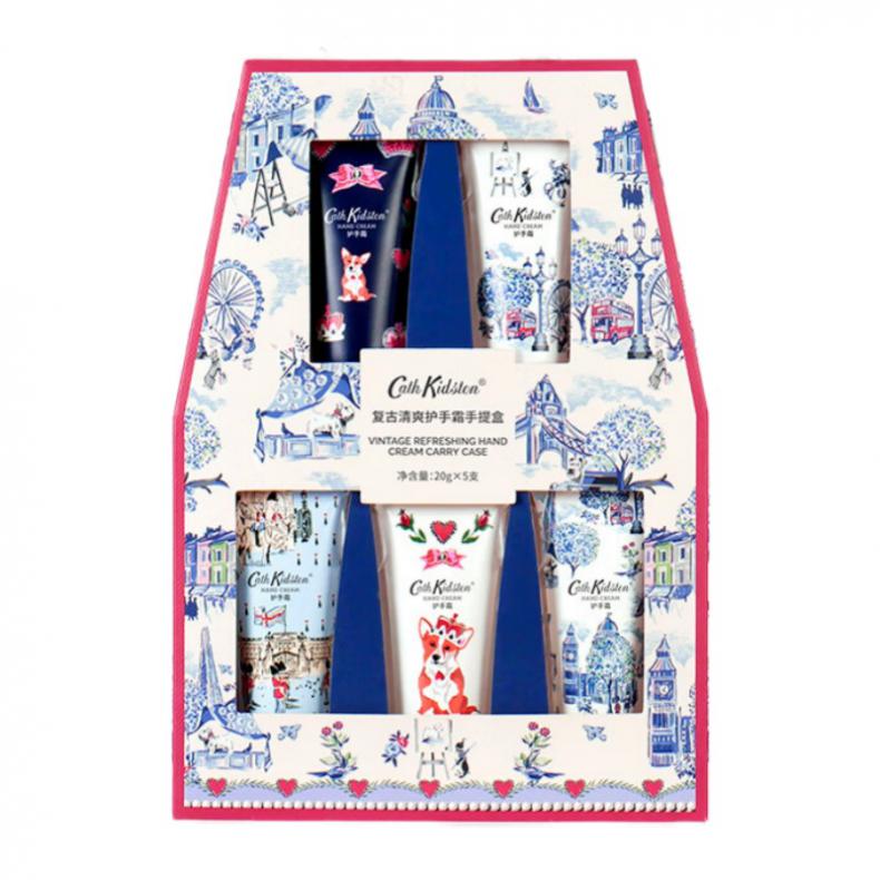 Cath Kidston 复古清爽 护手霜手提礼盒 20g/支 5支/盒 （单位：盒）  