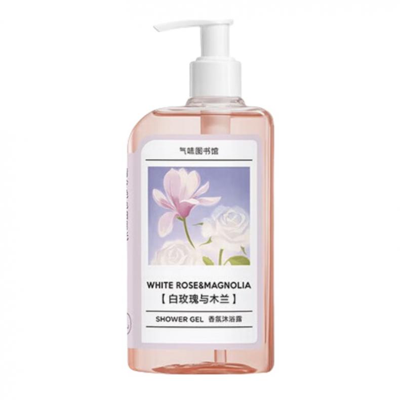 气味图书馆 白玫瑰与木兰 香氛沐浴露 295ml （单位：瓶） 新老包装随机发货 