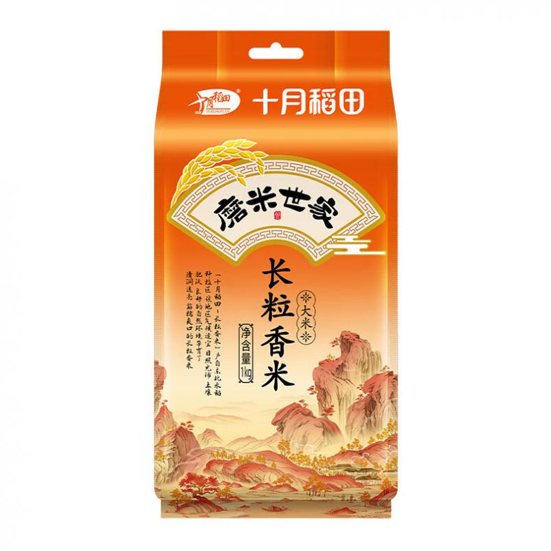 十月稻田（SHIYUEDAOTIAN） 磨米世家 长粒香米 1kg （单位：袋）  