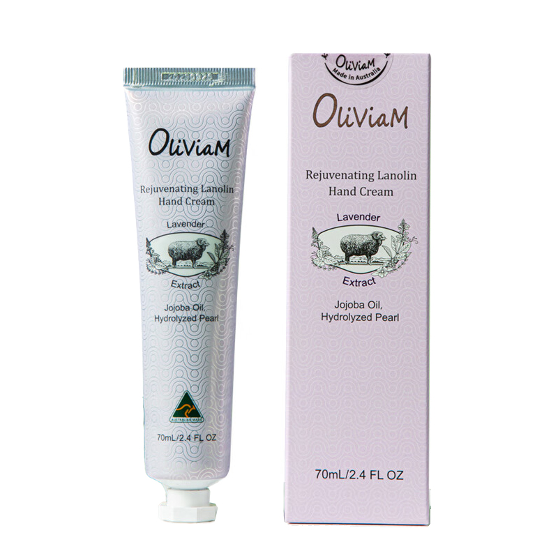 澳莉维亚（Oliviam） 薰衣草味 沁润绵羊油手霜 70g （单位：支）  