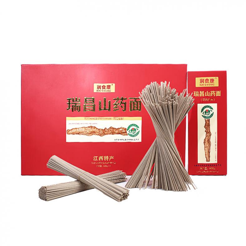 润食康（RUNSHIKANG） 20%山药原浆 瑞昌山药面条 2.4kg （单位：盒）  