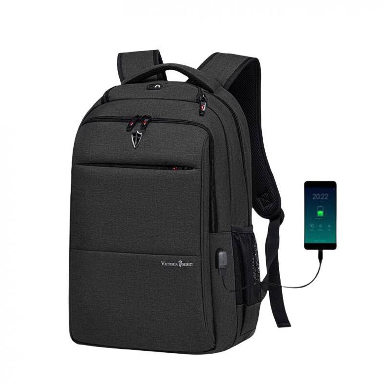 维多利亚旅行者（VICTORIATOURIST） V906 双肩电脑包 31*18*45cm （单位：个） 可放15.6寸笔记本电脑 黑色