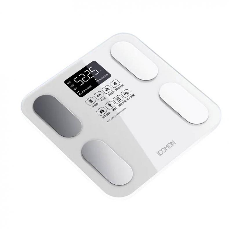 沃莱 SO01 智能体脂秤 278*278mm （单位：台） 充电款 白色