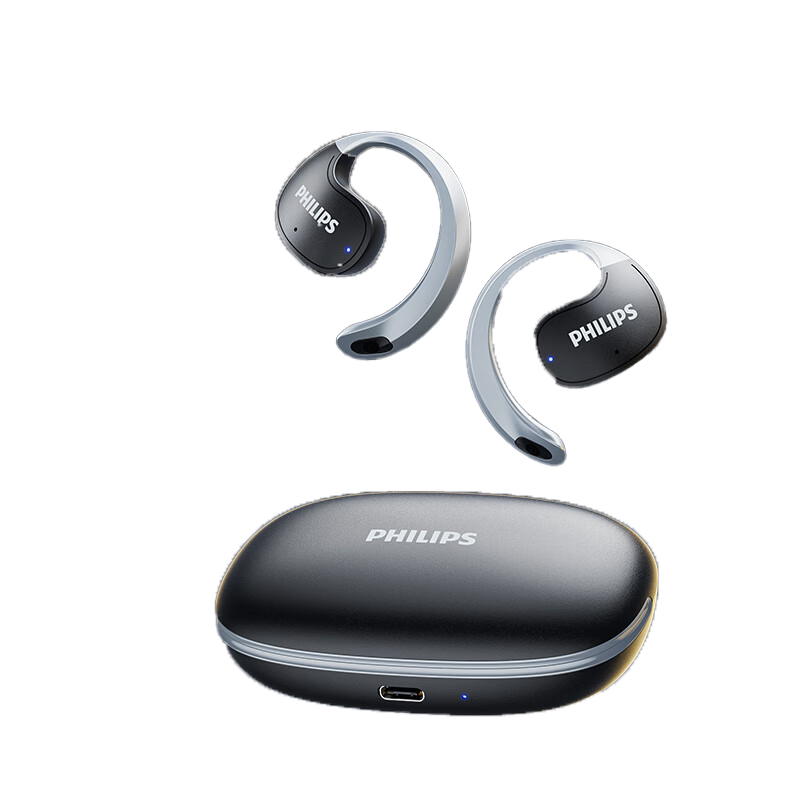 飞利浦 （PHILIPS） TAT2708 蓝牙耳机 300mAh （单位：副）  黑色