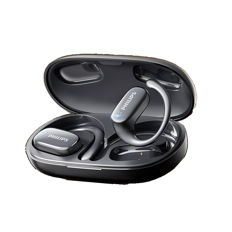 飞利浦 （PHILIPS） TAT3708 蓝牙耳机 V5.3 （单位：副）  黑色