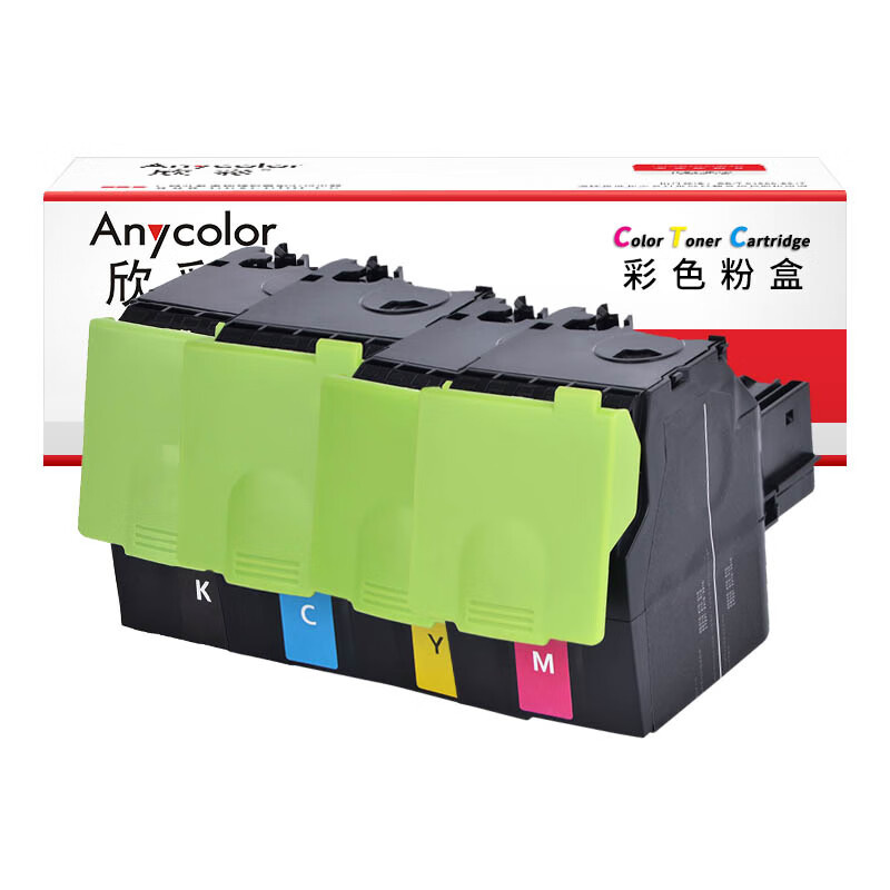欣彩（Anycolor） AR-CTL350H 大容量粉盒套装 黑色8000页/彩色4000页 （单位：套） 适用奔图CTL-350HK/CP2510DN/CM7115DN/CP2500DN（智享版） 四色