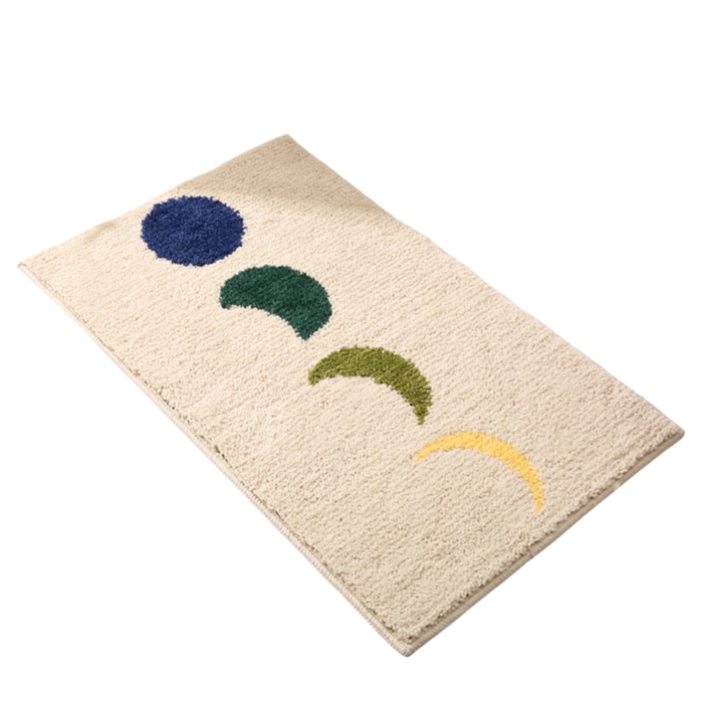 墨斗鱼 1297 棉质地垫 日月同辉 40*60cm （单位：块）  