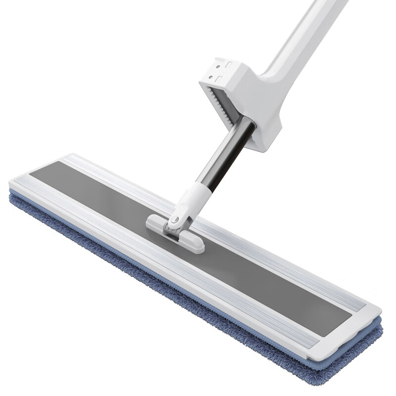 五月花（May Flower） WYH-PB87 免手洗平板拖把 40*11*145cm （单位：个） 含2块配布 白灰色