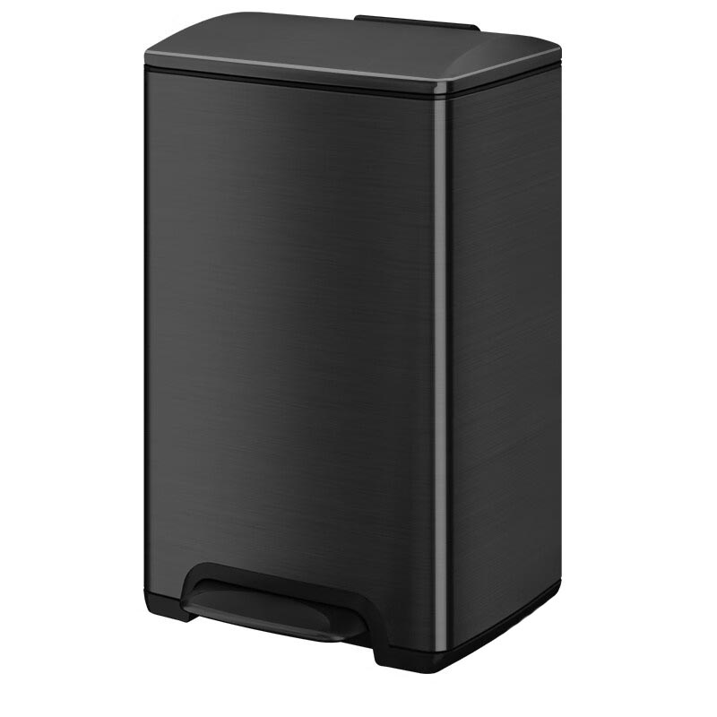 五月花（May Flower） WYH-GB231 脚踏垃圾桶 15L （单位：个）  钨钢黑
