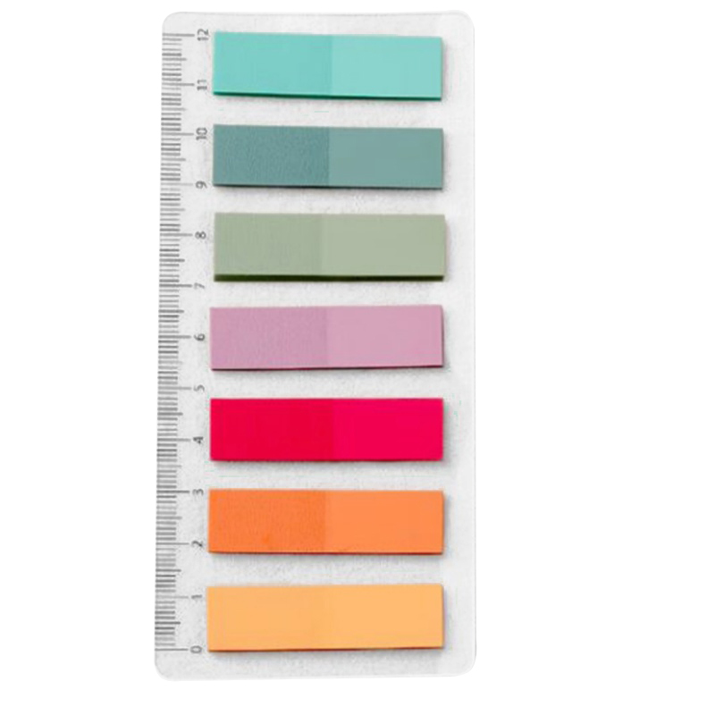 三木（SUNWOOD） 6637 实色莫兰迪色便利贴 420页 2本/包 （单位：包）  混色