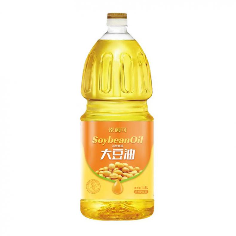 米薇可（MIEIVC） 非转基因 一级大豆油 1.8L （单位：瓶）  