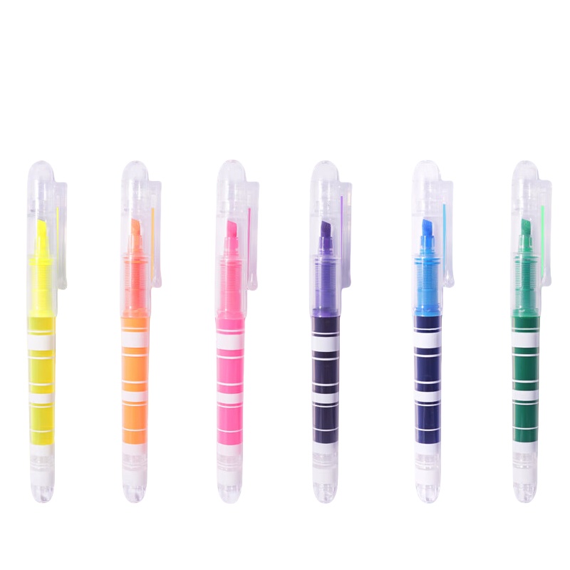 白雪（SnowhiTe） PVP525 荧光笔 6支/袋 （单位：袋）  混色