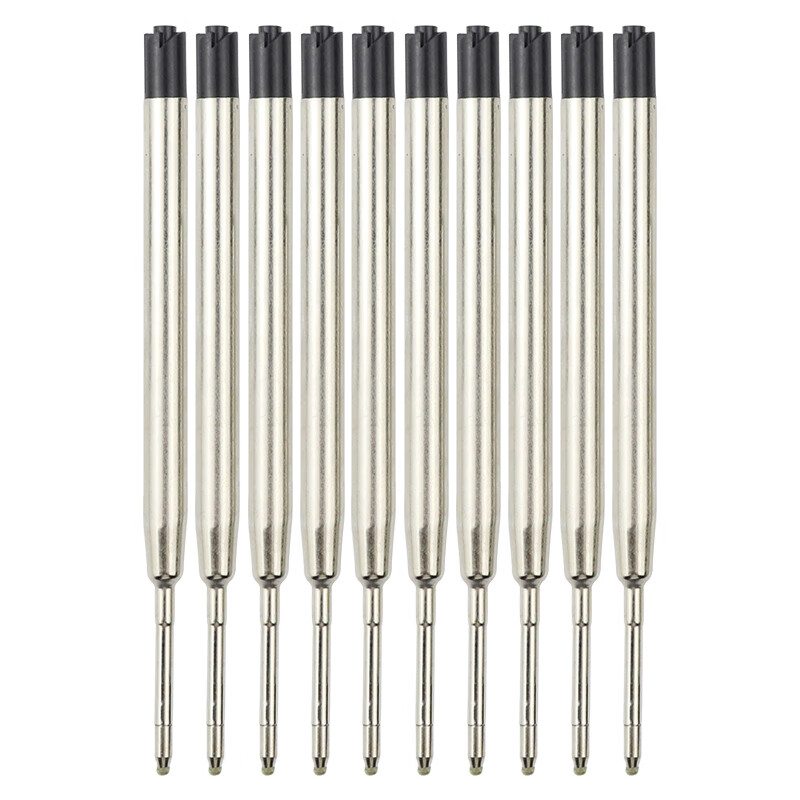 得印（befon） 5987 金属圆珠笔芯 1.0mm 10支/盒 （单位：盒）  黑色