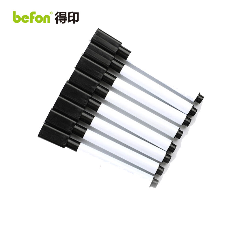 得印（befon） 6563 磁性白板笔 8支/盒 （单位：盒）  黑色