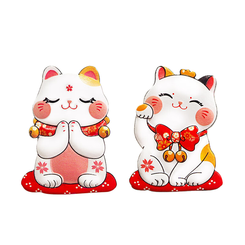 得印（befon） 2875 招财猫冰箱贴套装 5.5*7.2*7mm （单位：套）  