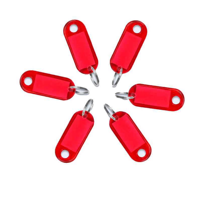 得印（befon） 0030 钥匙牌 50个/盒 （单位：盒） 玫瑰红 玫红色