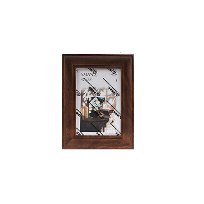 得印（befon） 0245 复古相框 6寸 （单位：个）  胡桃木色