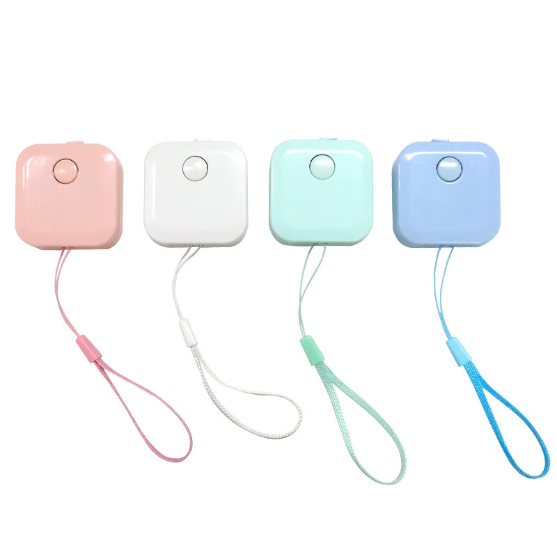 得印（befon） 0302 1.5米方形卷尺 2个/组 （单位：组）  白+粉