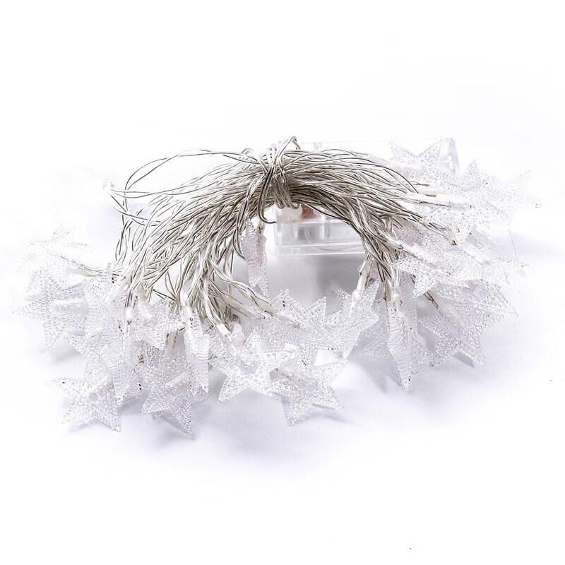 得印（befon） 2764 暖白色星星灯 电池款 3米20灯 （单位：套）  