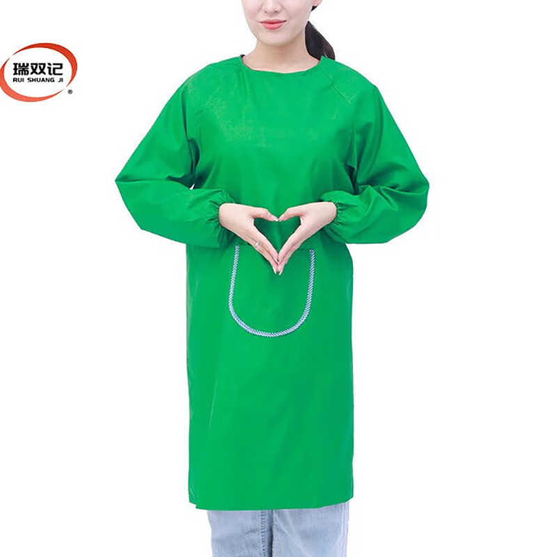 瑞双记 RS-WQ005 长袖罩衣围裙 均码 （单位：条）  颜色随机