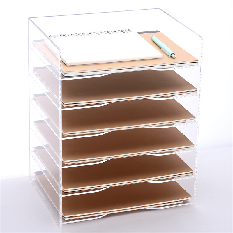 国产 5层 亚克力收纳架  （单位：个）  