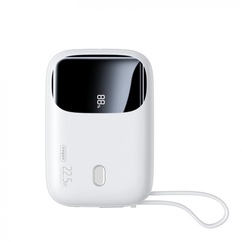 恩谷（ENGUE） EG-PD12pro 自带双线PD快充充电宝 80.7*46.5*27mm （单位：台）  