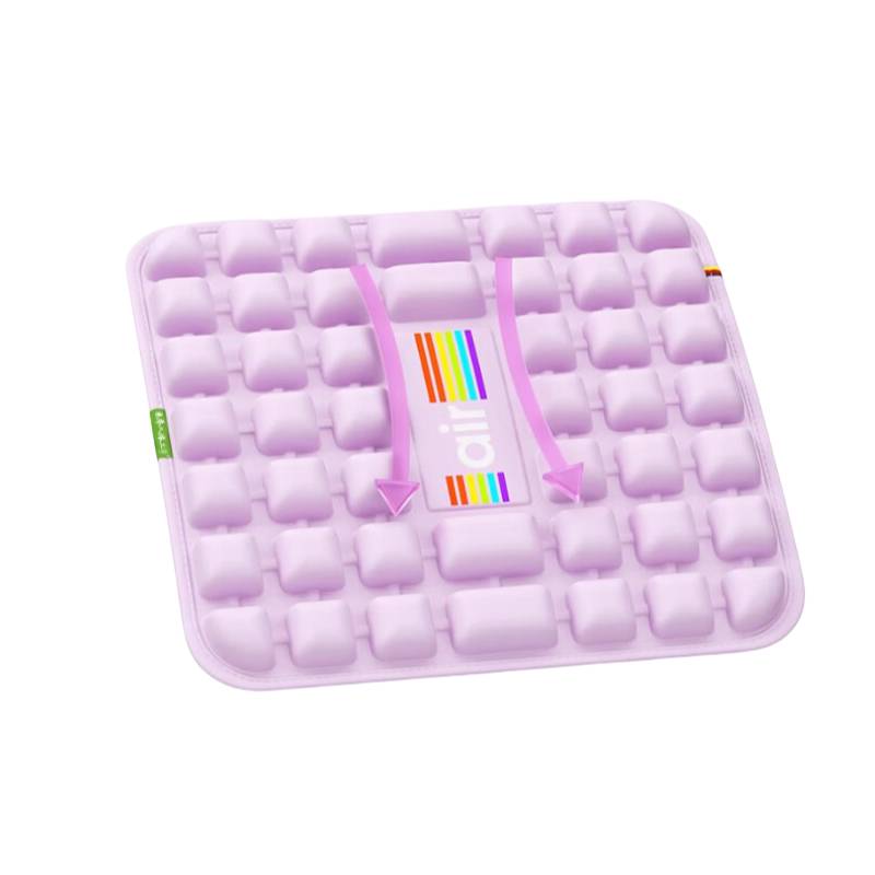 米乔 ZD-1002 气动减压坐垫 经典款 450*420*30mm （单位：个）  紫色