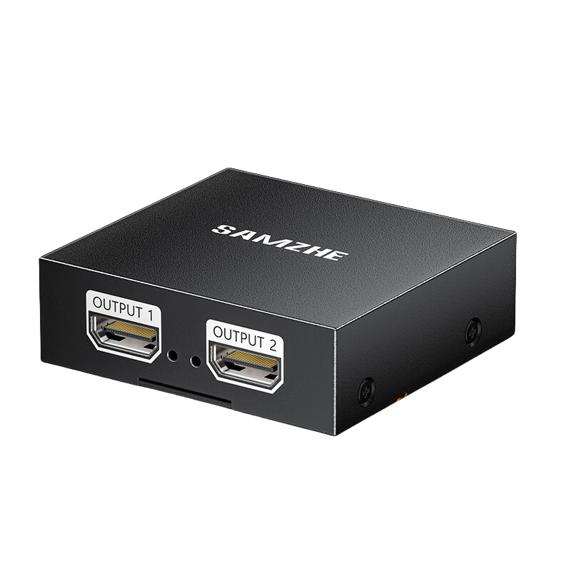 山泽（SAMZHE） FP23 HDMI1.4分配器 一进二出 （单位：个）  