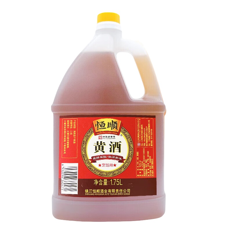 恒顺 10&deg; 黄酒 1.75L （单位：桶）  