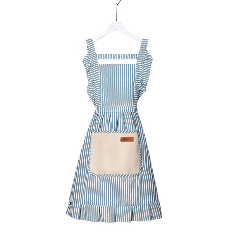 奥美优 无袖款 围裙 65*90cm （单位：条）  蓝色