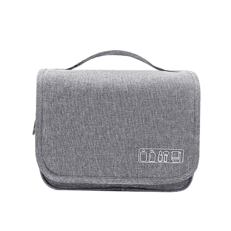 四万公里 SW2609 悬挂洗漱化妆包 24*19*9cm （单位：个）  雅灰色