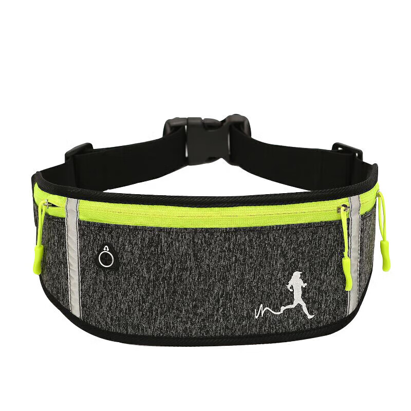 四万公里 SW4011 单口运动腰包 44*11cm （单位：个）  麻灰色