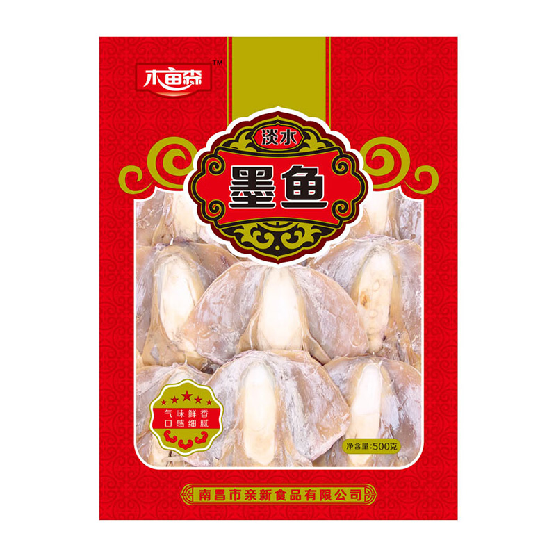 木亩森 淡水墨鱼 墨鱼干 500克 （单位：袋）  