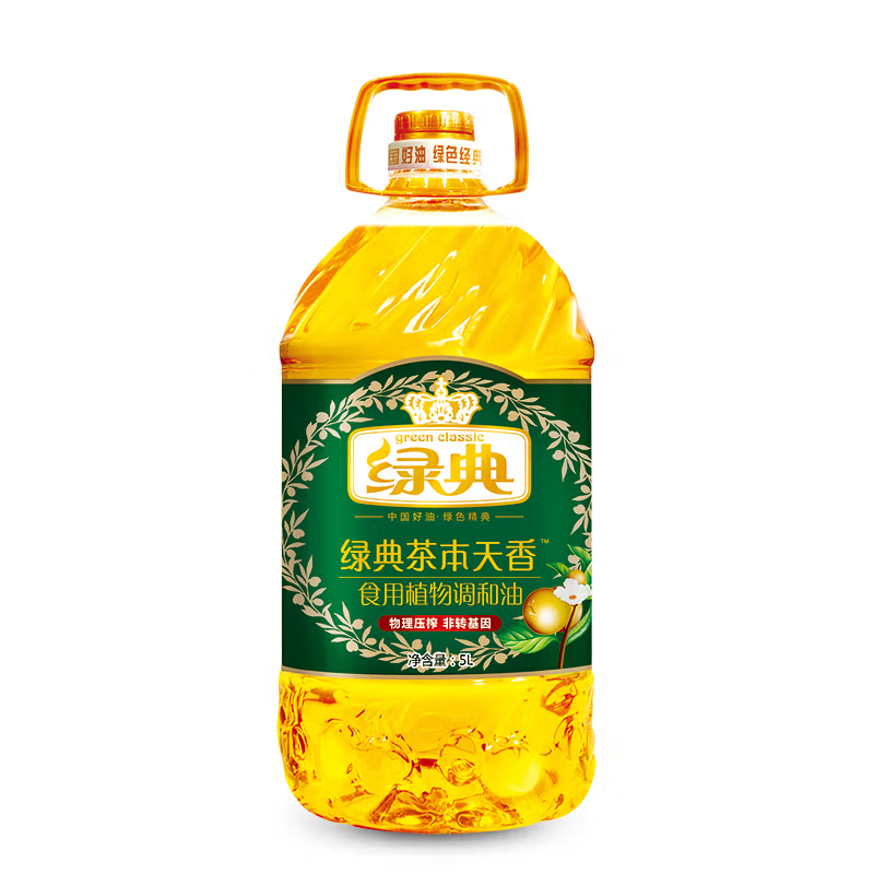 绿典 茶本天香 山茶调和油 非转基因 5L （单位：桶）  