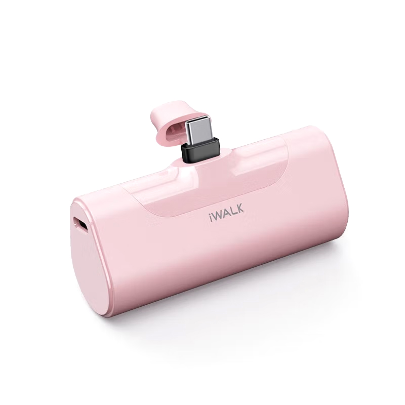 爱沃可（Iwalk） DBL4500C 口袋充电宝 4500mAh （单位：个） Type-c接口 粉色