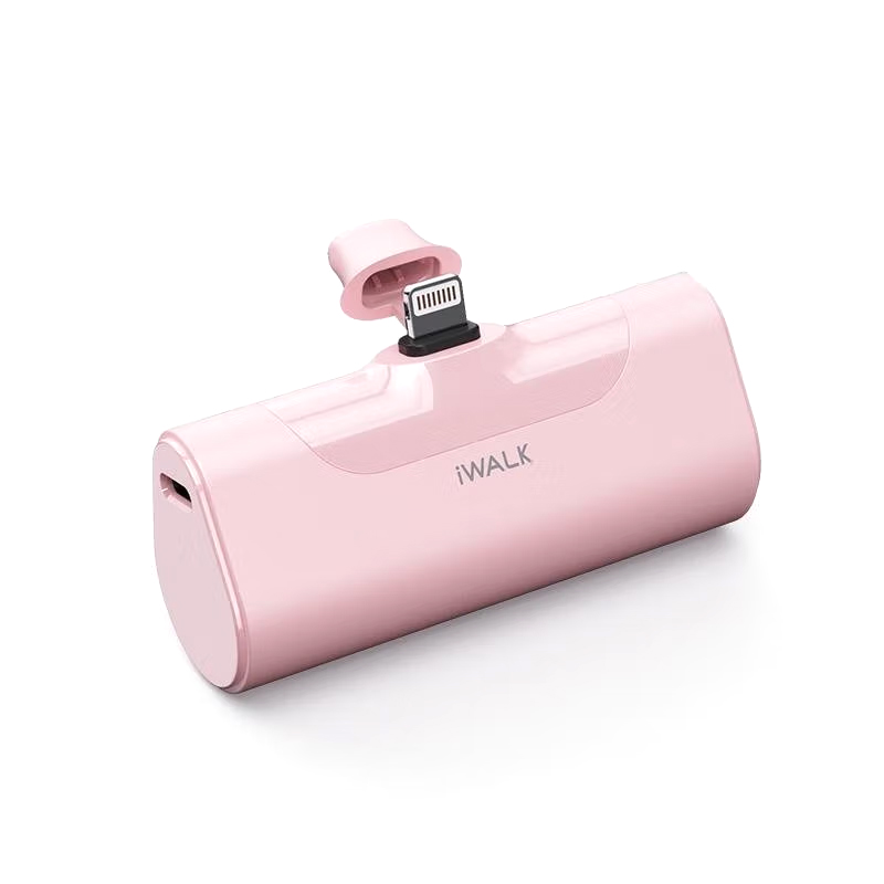 爱沃可（Iwalk） DBL4500L 口袋充电宝 4500mAh （单位：个） lightning接口 粉色