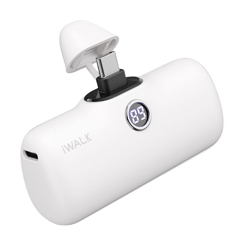 爱沃可（Iwalk） DBL5000PC 胶囊充电宝 4800mAh （单位：个） Type-C接口 黑色