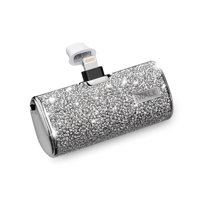 爱沃可（Iwalk） DBS4500L 口袋充电宝 4500mAh （单位：个） lightning接口 银钻版