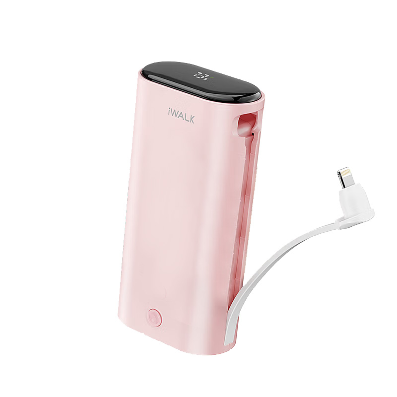 爱沃可（Iwalk） LPW001 iwatch磁吸充电宝 10000mAh （单位：个）  粉色