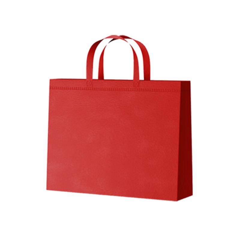 四万公里 横款大号 无纺布袋子 40*30*10cm 10个/组 （单位：组）  红色