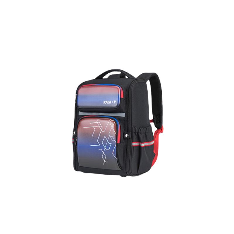 卡拉羊 CX2516 减负大嘴书包 22L （单位：个）  黑色