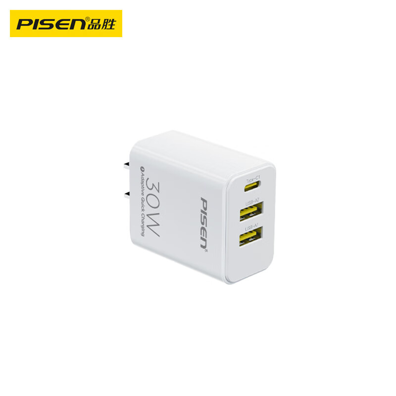 品胜（PISEN） FYD-DQ-06 三口快充充电器 30W （单位：个）  
