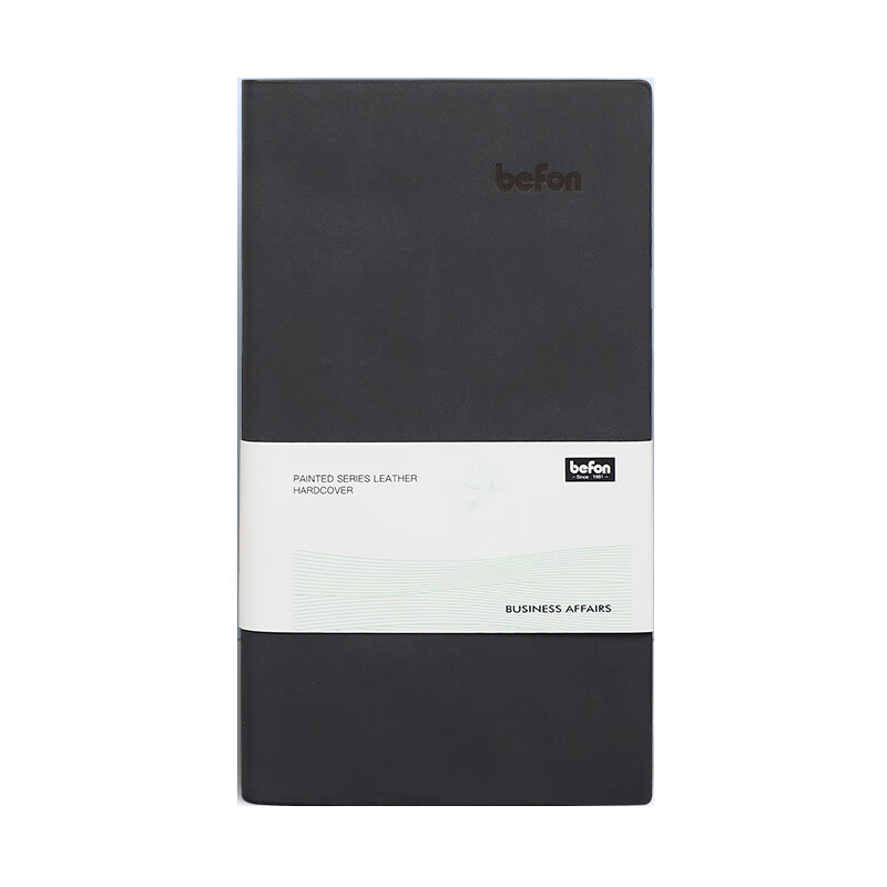 得印（befon） 3662 笔记本 A6 97*172mm （单位：本）  黑色